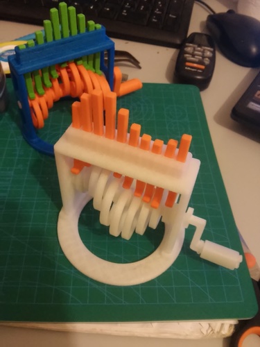 (free/$0.75) Sine Wave Toy 10-Pin 3D Print 10614 (free/$0.75) Sine Wave Toy 10-Pin 3D Print 10614