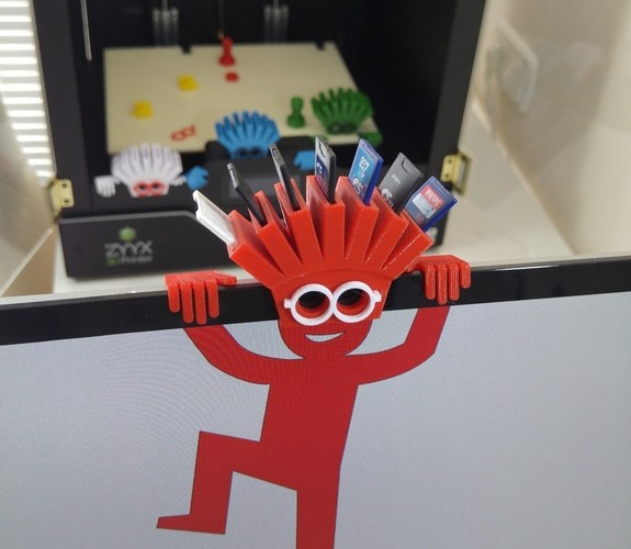 SUP! SD card holder 3D Print 10619 SUP! SD card holder 3D Print 10619