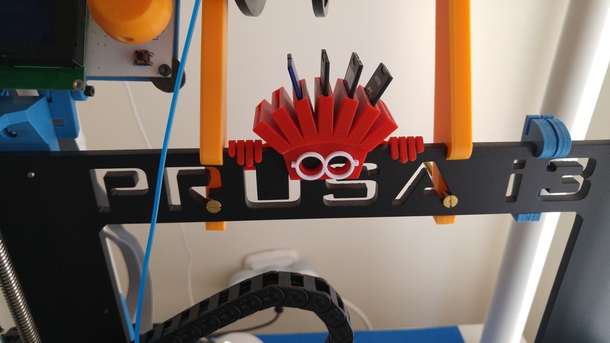 SUP! SD card holder 3D Print 10622 SUP! SD card holder 3D Print 10622