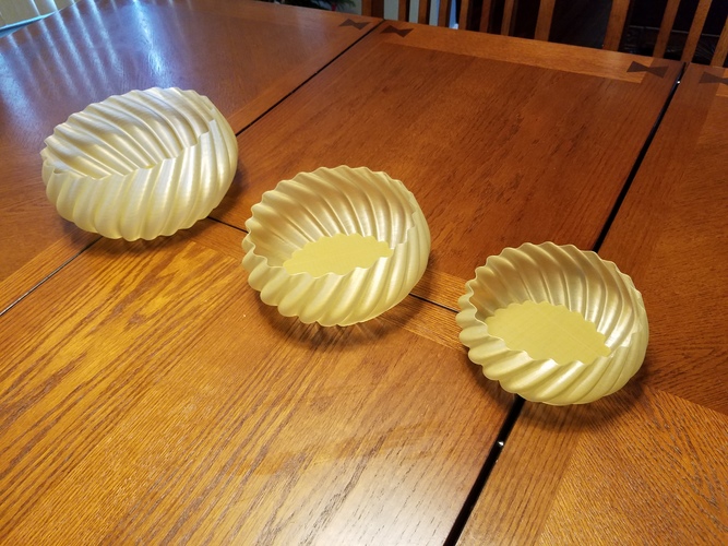 Candy Bowl 3D Print 10644 Candy Bowl 3D Print 10644