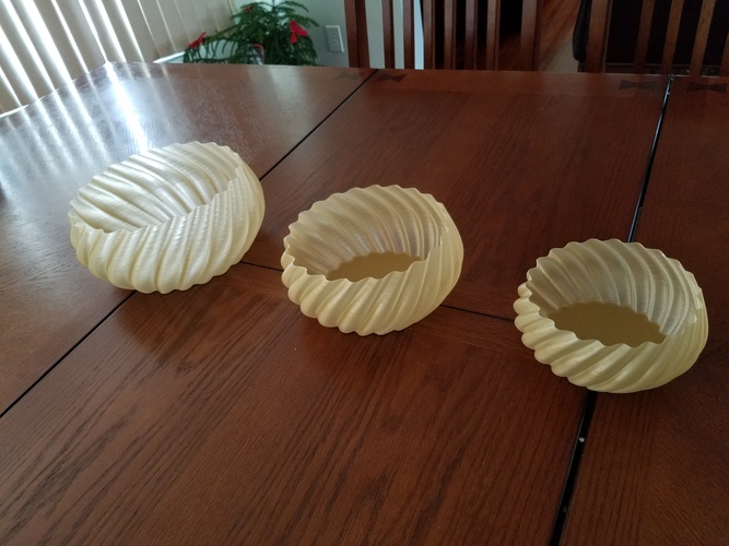 Candy Bowl 3D Print 10647 Candy Bowl 3D Print 10647