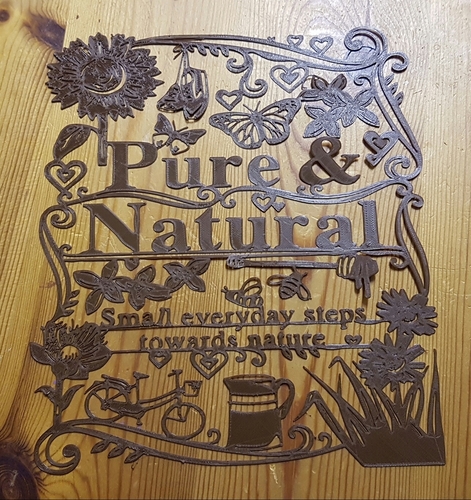 Pure Natural 3D Print 10712 Pure Natural 3D Print 10712