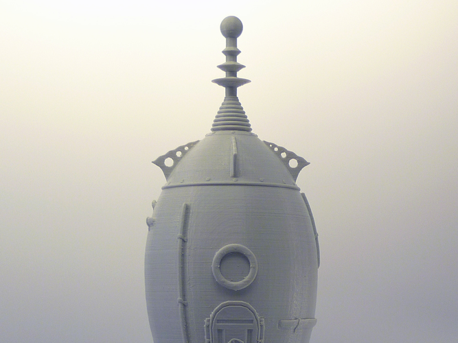 The Steam Rocket 3D Print 10776 The Steam Rocket 3D Print 10776