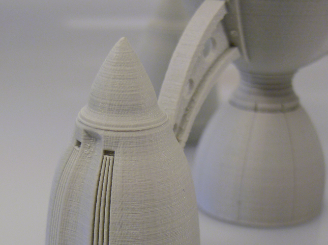 The Steam Rocket 3D Print 10778 The Steam Rocket 3D Print 10778