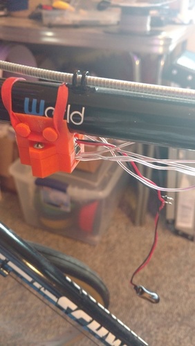 Trinket & Neopixel Bicycle Turn Signal Kit 3D Print 10795 Trinket & Neopixel Bicycle Turn Signal Kit 3D Print 10795