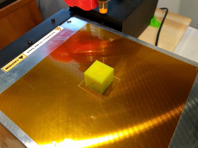XYZ 20mm Calibration Cube 3D Print 10873 XYZ 20mm Calibration Cube 3D Print 10873