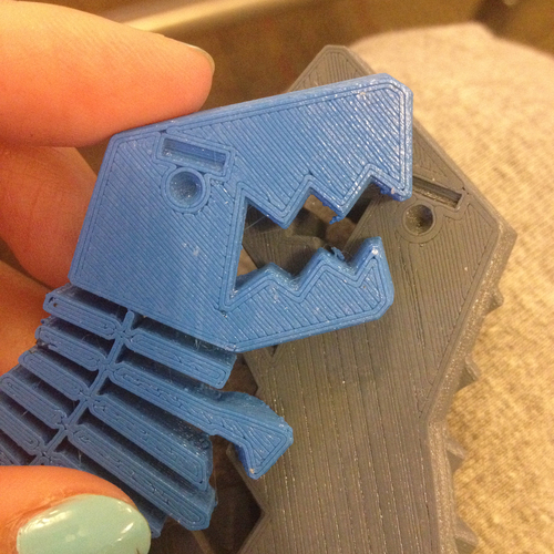 Flexy Rex 3D Print 1091 Flexy Rex 3D Print 1091