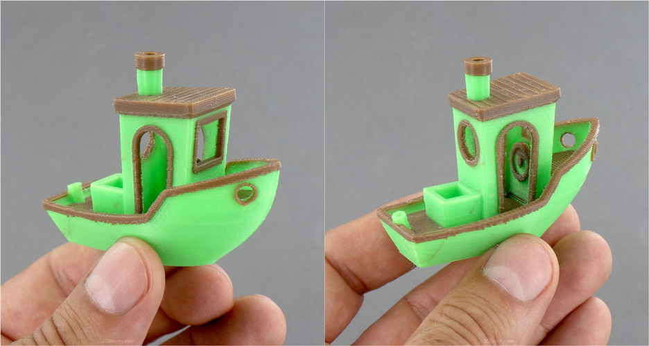 #3DBenchy - The jolly 3D printing torture-test 3D Print 1111 #3DBenchy - The jolly 3D printing torture-test 3D Print 1111