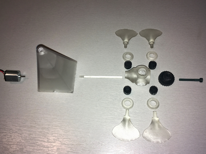 Propeller Toy 3D Print 11118 Propeller Toy 3D Print 11118