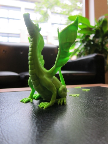 Adalinda: The Singing Serpent 3D Print 1119 Adalinda: The Singing Serpent 3D Print 1119