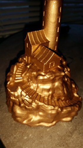 Lighthouse on a rock. 3D Print 11223 Lighthouse on a rock. 3D Print 11223