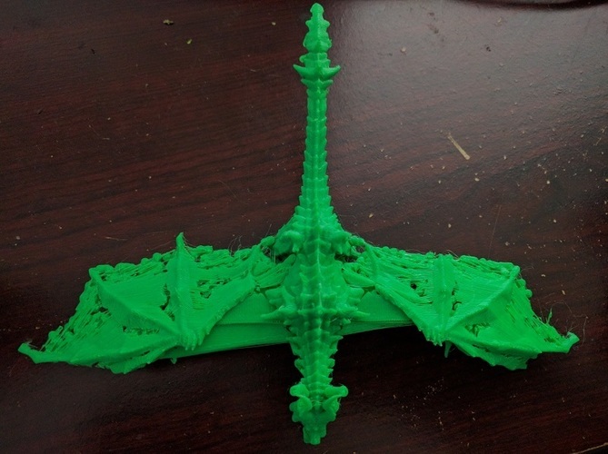 Low-Medium Poly Alduin from Skyrim 3D Print 11360 Low-Medium Poly Alduin from Skyrim 3D Print 11360