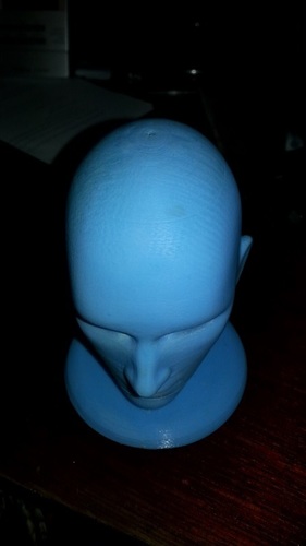 Figurine, bust, - head on a stand 3D Print 11386 Figurine, bust, - head on a stand 3D Print 11386
