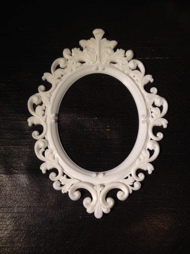 Baroque Picture Frame 3D Print 11433 Baroque Picture Frame 3D Print 11433