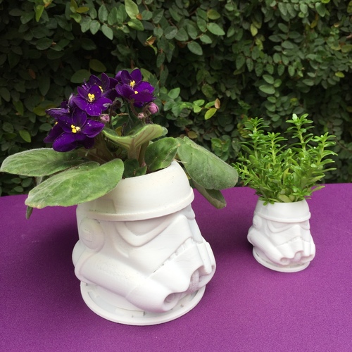 CoolPots # 1 - Stormtrooper 3D Print 11503 CoolPots # 1 - Stormtrooper 3D Print 11503
