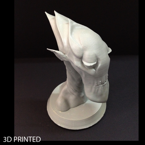 Alien_Smug 3D Print 11523 Alien_Smug 3D Print 11523
