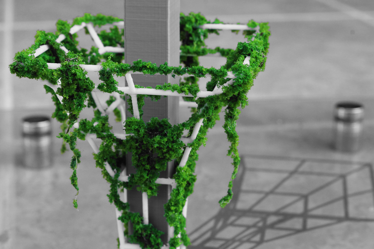 Architectural column frame 3D Print 11558 Architectural column frame 3D Print 11558