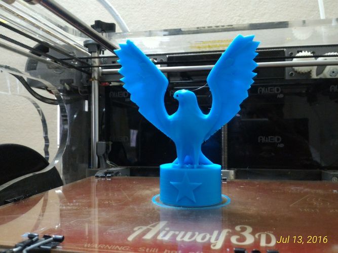 Eagle Statue 3D Print 11567 Eagle Statue 3D Print 11567