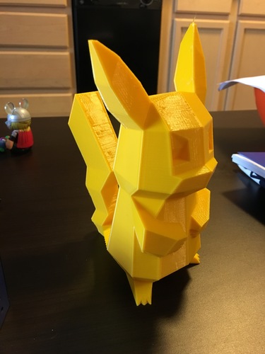 Tail-strengthened Pikachu 3D Print 11636 Tail-strengthened Pikachu 3D Print 11636