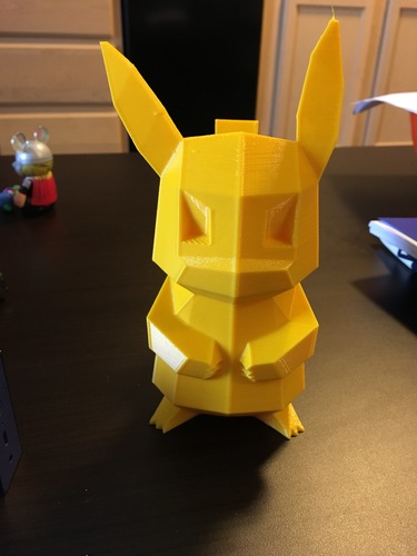 Tail-strengthened Pikachu 3D Print 11637 Tail-strengthened Pikachu 3D Print 11637