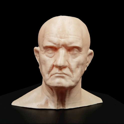 Marble Bust of a Man 3D Print 11686 Marble Bust of a Man 3D Print 11686