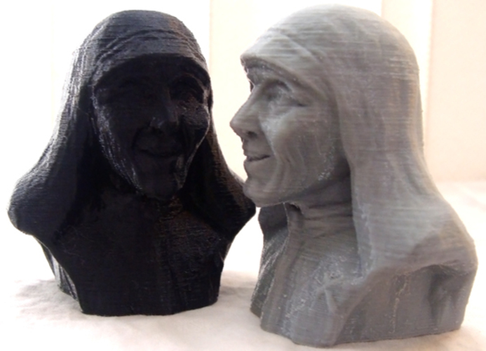 Mother Theresa 3D Print 1171 Mother Theresa 3D Print 1171