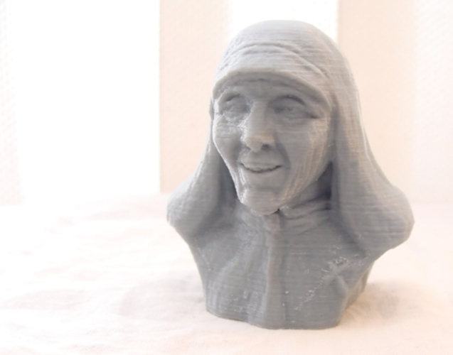 Mother Theresa 3D Print 1172 Mother Theresa 3D Print 1172
