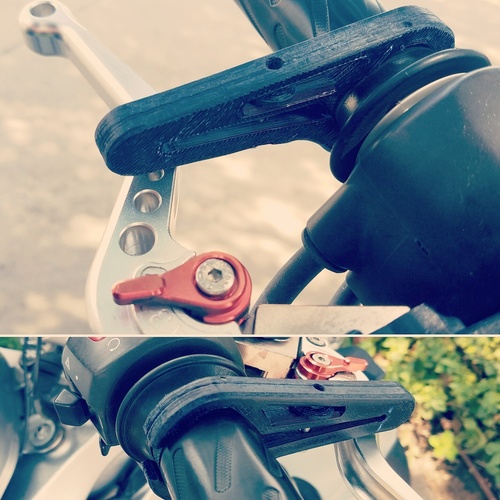 Motorcycle Throttle Lock 3D Print 11734 Motorcycle Throttle Lock 3D Print 11734