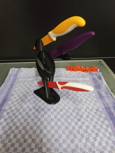Ceppo porta coltelli 3D Print 11743 Ceppo porta coltelli 3D Print 11743