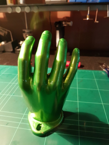 Hand Hanger 2 (modified from danowall's design) 3D Print 11812 Hand Hanger 2 (modified from danowall's design) 3D Print 11812