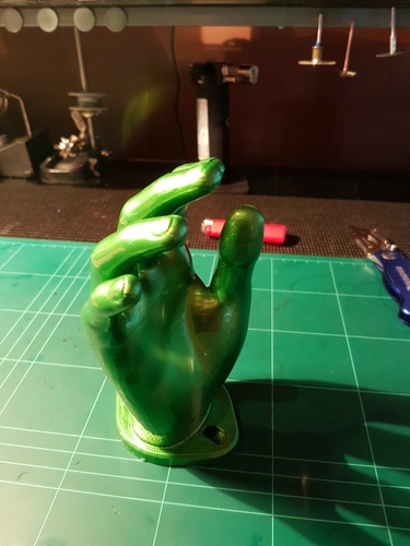 Hand Hanger 2 (modified from danowall's design) 3D Print 11813 Hand Hanger 2 (modified from danowall's design) 3D Print 11813