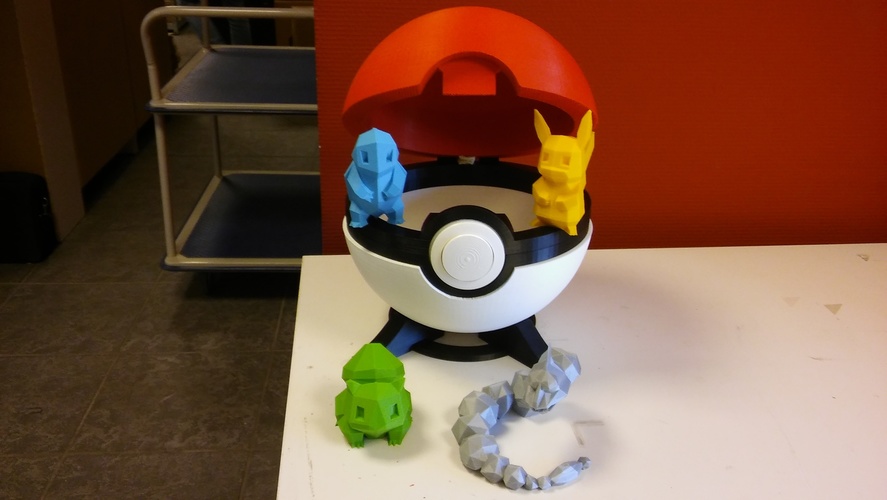 Pokeball remix 3D Print 11848 Pokeball remix 3D Print 11848