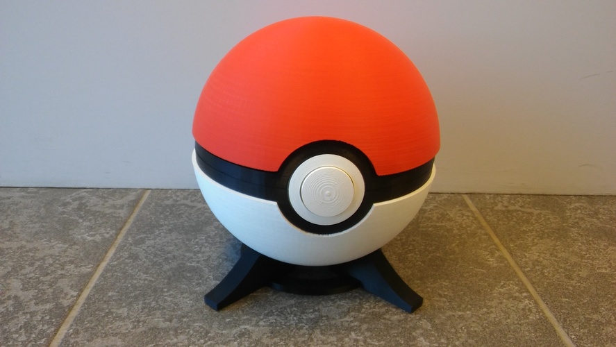 Pokeball remix 3D Print 11849 Pokeball remix 3D Print 11849