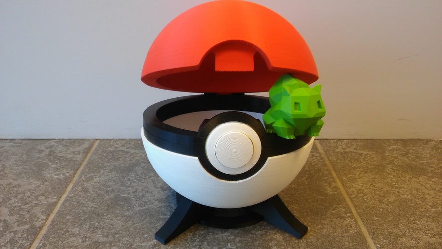 Pokeball remix 3D Print 11850 Pokeball remix 3D Print 11850