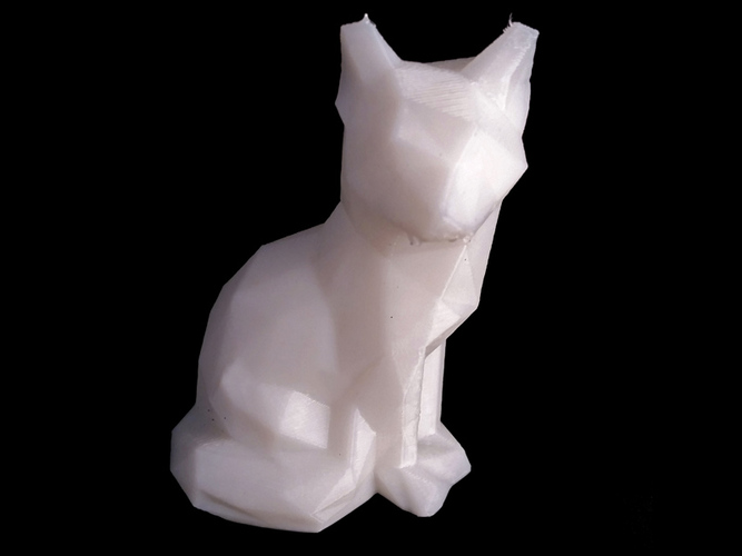 Low Poly Fox 3D Print 1198 Low Poly Fox 3D Print 1198