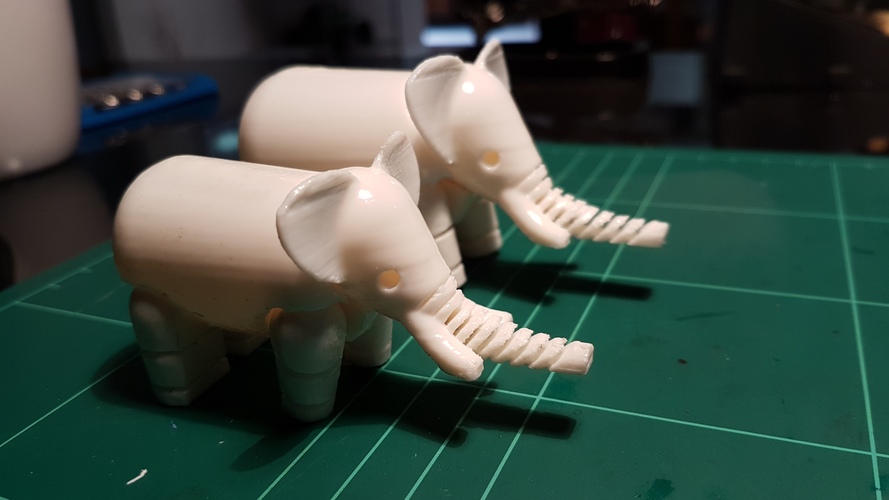 Elephant 3D Print 12174 Elephant 3D Print 12174