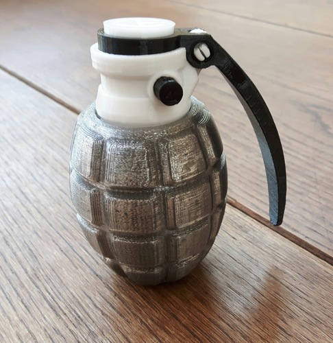 Grenade spice jar 3D Print 12182 Grenade spice jar 3D Print 12182