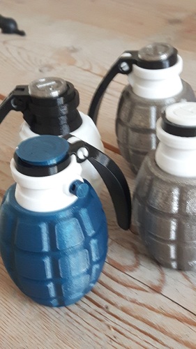 Grenade spice jar 3D Print 12183 Grenade spice jar 3D Print 12183