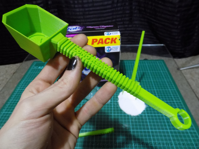 Long Reach Laundry Scoop 3D Print 12189 Long Reach Laundry Scoop 3D Print 12189
