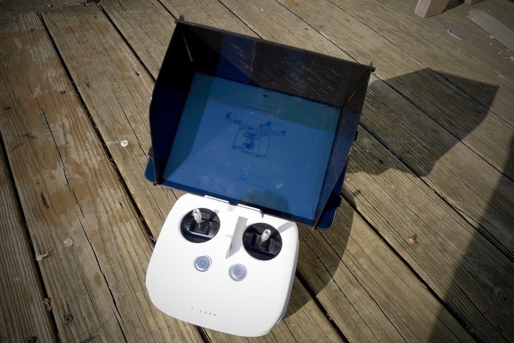 iPad Mini hood/visor/shade 3D Print 12242 iPad Mini hood/visor/shade 3D Print 12242