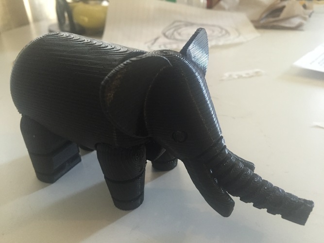 Elephant 3D Print 12246 Elephant 3D Print 12246