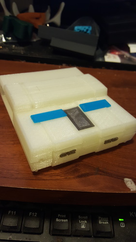Mini SNES - Raspberry Pi 2/3 Case 3D Print 12299 Mini SNES - Raspberry Pi 2/3 Case 3D Print 12299