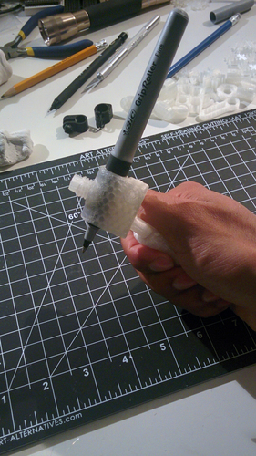 Ergonomic Adaptive Tool Holder 3D Print 12342 Ergonomic Adaptive Tool Holder 3D Print 12342