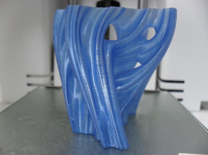 Julia Vase #001 - Aqua 3D Print 12443 Julia Vase #001 - Aqua 3D Print 12443