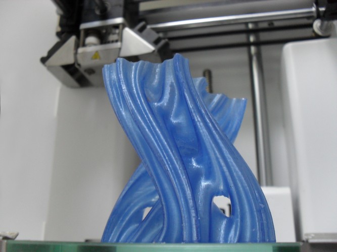Julia Vase #001 - Aqua 3D Print 12444 Julia Vase #001 - Aqua 3D Print 12444