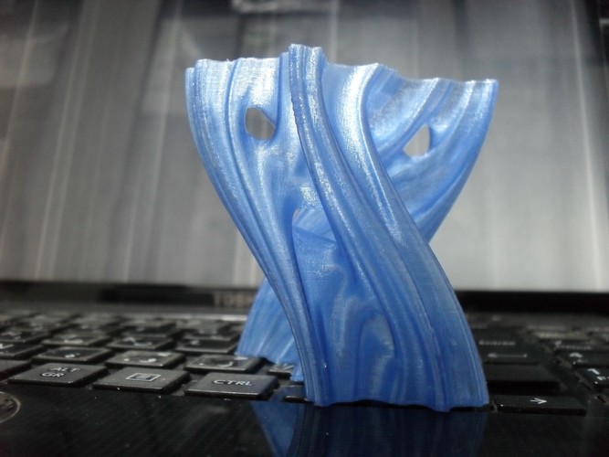 Julia Vase #001 - Aqua 3D Print 12450 Julia Vase #001 - Aqua 3D Print 12450