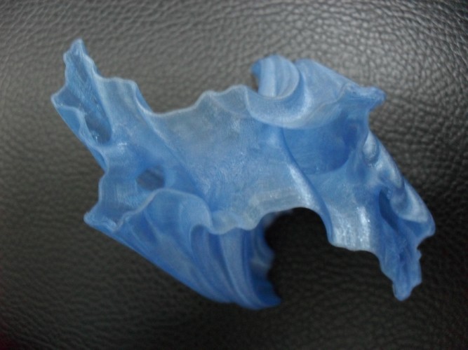 Julia Vase #001 - Aqua 3D Print 12453 Julia Vase #001 - Aqua 3D Print 12453