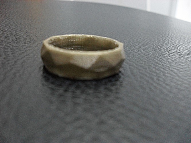 Low poly ring 3D Print 12483 Low poly ring 3D Print 12483