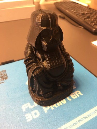 Darth Vader Buddha with saber 3D Print 12495 Darth Vader Buddha with saber 3D Print 12495