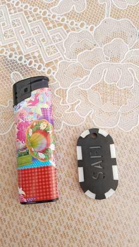 Keychain 2 color 3D Print 12554 Keychain 2 color 3D Print 12554